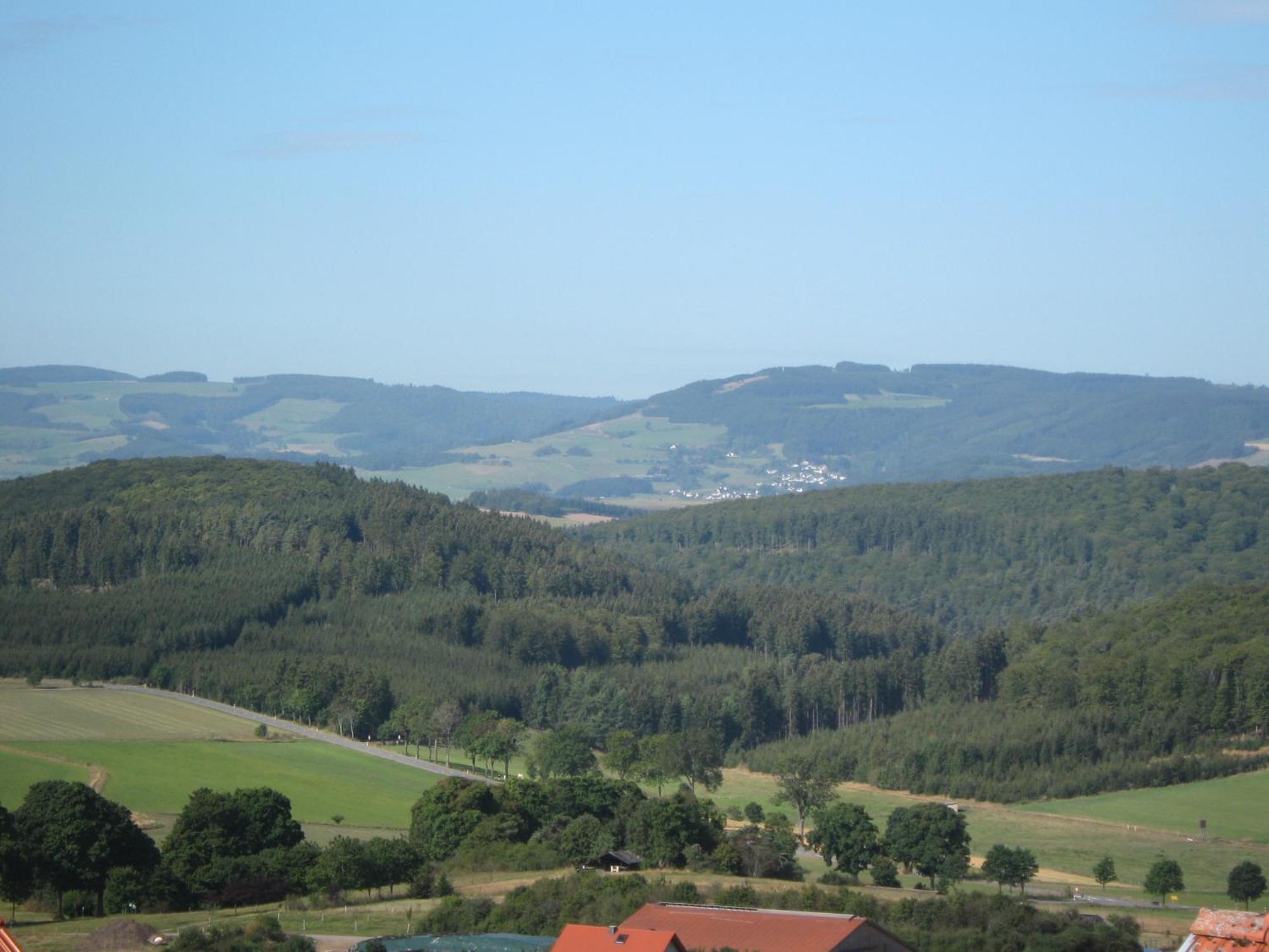 Ferienwohnung Sauerland Panorama Korbach Esterno foto